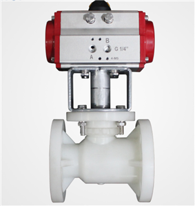 Q641G-10K氣動(dòng)PP法蘭球閥